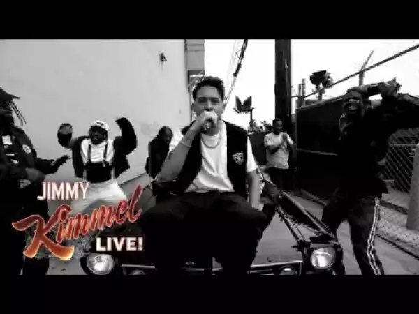G-eazy, Blueface & Allblack Perform “west Coast” On Jimmy Kimmel Live!